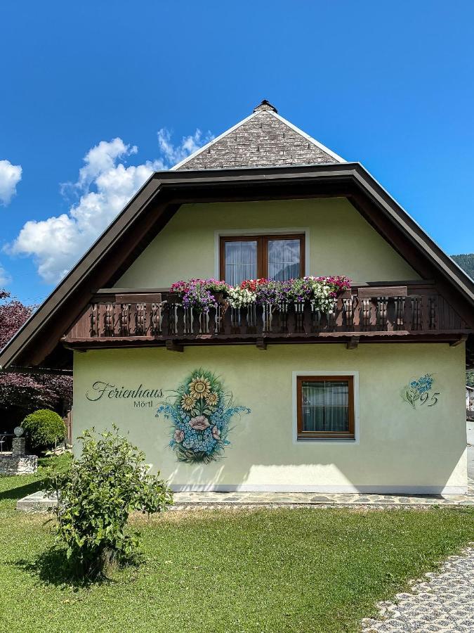 Ferienhaus Moertl Tröpolach Exteriör bild